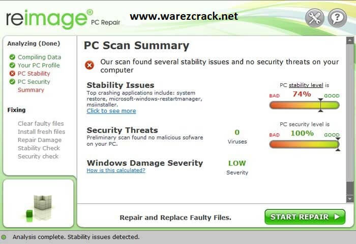 Reimage Pc Repair License Key + Crack Keygen Full Download