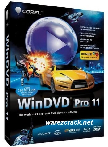 Corel WinDVD Pro 11 Crack + Activation Code Free Download