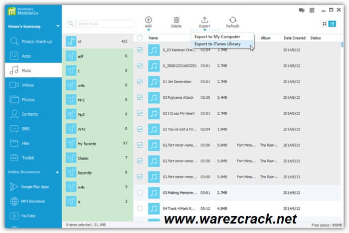 Wondershare MobileGo 8.2.0 Full Crack Free Download