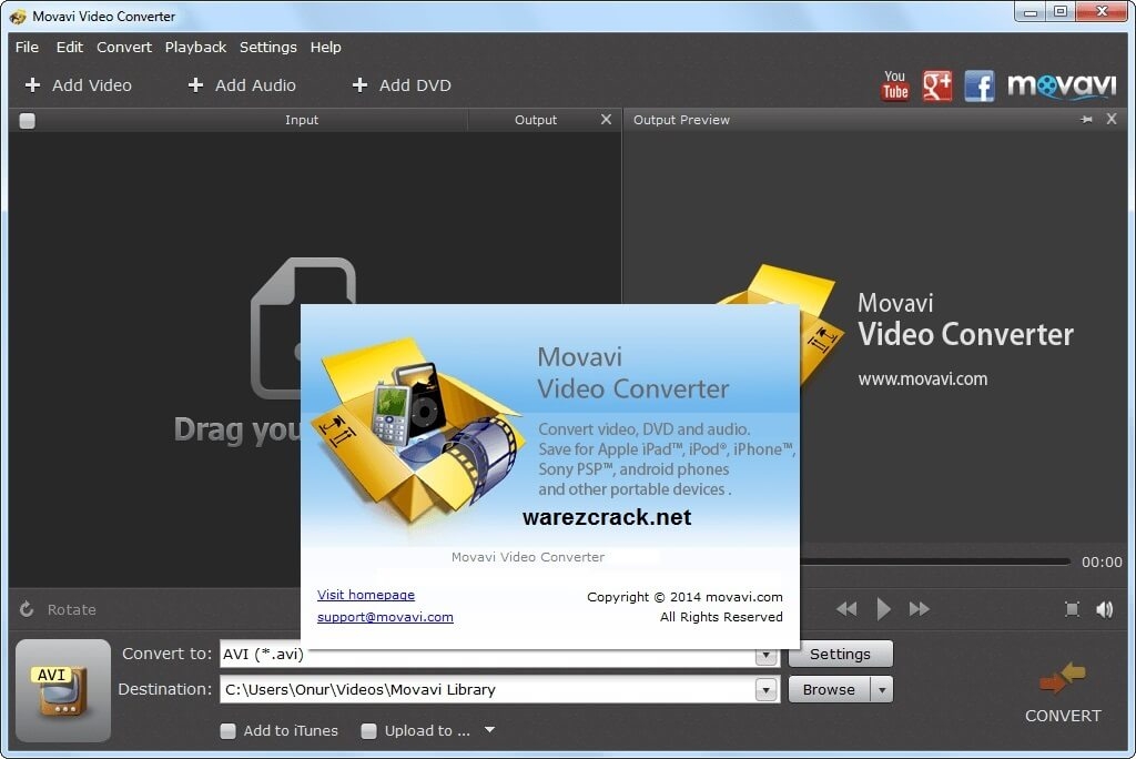Movavi Video Converter 17 Full Activation Key