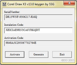 Corel Draw Graphics Suite X3 Keygen