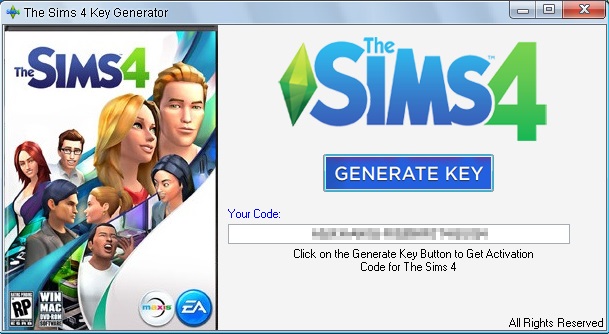 The SIMS 4 Serial Code + Product Key Generator Free Download