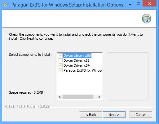 Paragon ExtFS for Windows keygen