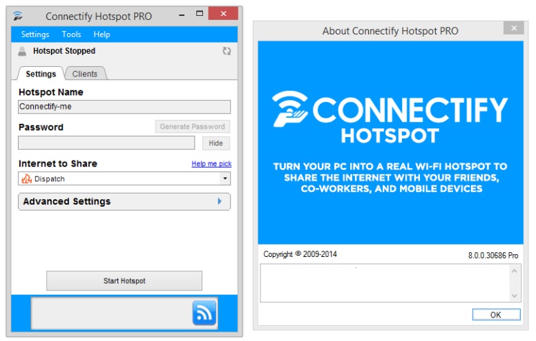 Connectify Hotspot Pro 2018 Serial Key