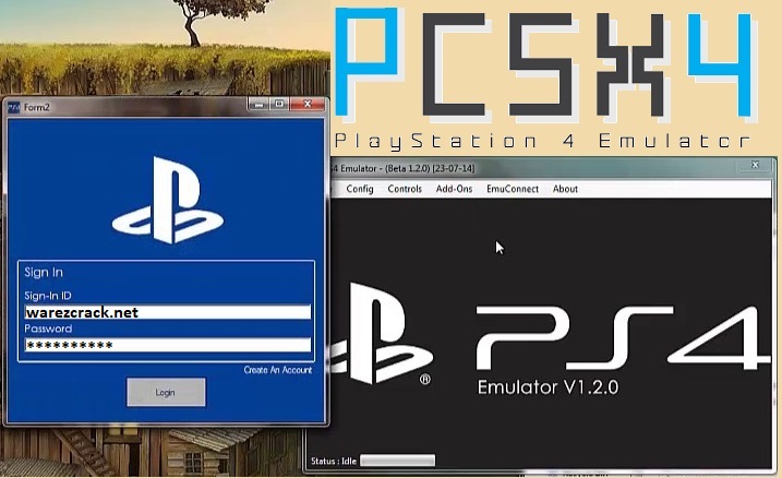 PCSX4 Emulator 2018 Crack Full Serial Key New Version