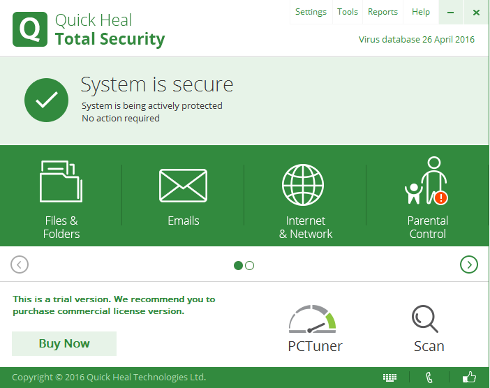 Quick Heal Total Security 2019 Key