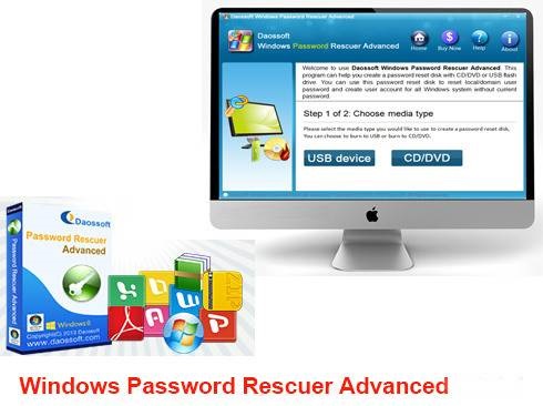 DaosSoft Windows Password Rescuer Advanced 6.0.0.1 Crack