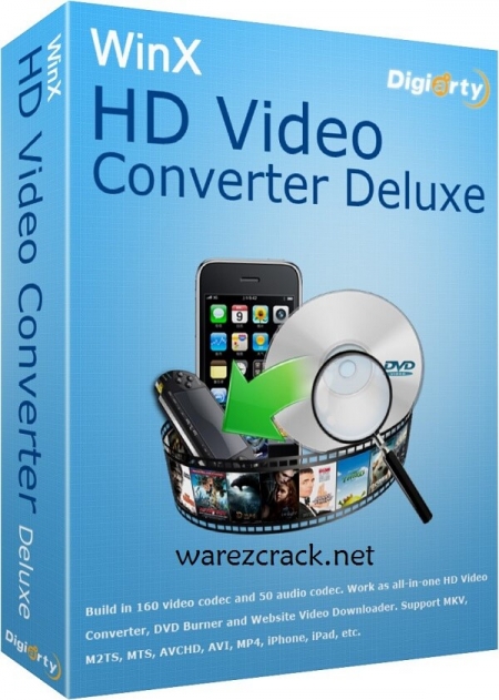 WinX HD Video Converter Deluxe 5.6.2 Crack key Download