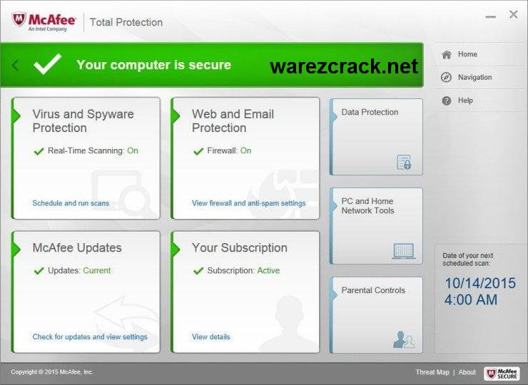 mcafee total protection free download full version