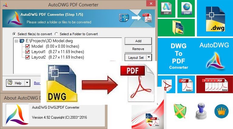 AutoDWG to PDF Converter Registration Code