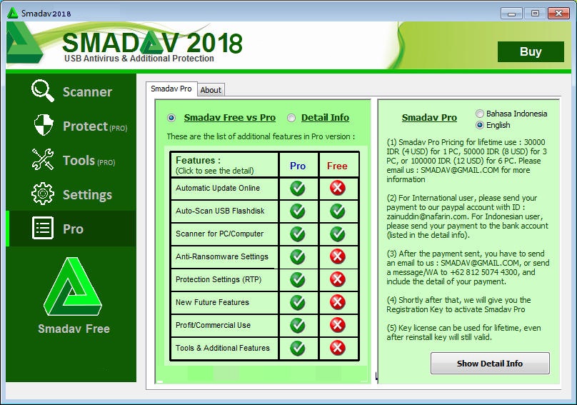 smadav 2018 registration key